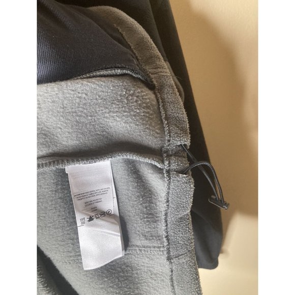 Columbia Fleece Jacket Zip Up Black Gray Mens Size XXL - Picture 4 of 5